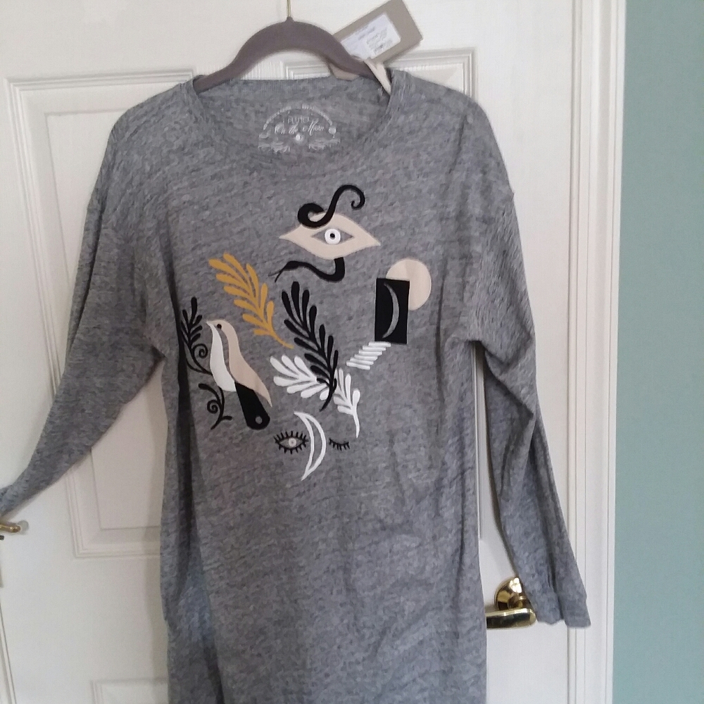 Plato On the Moon tunic large